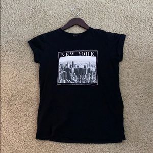 Black New York T-Shirt